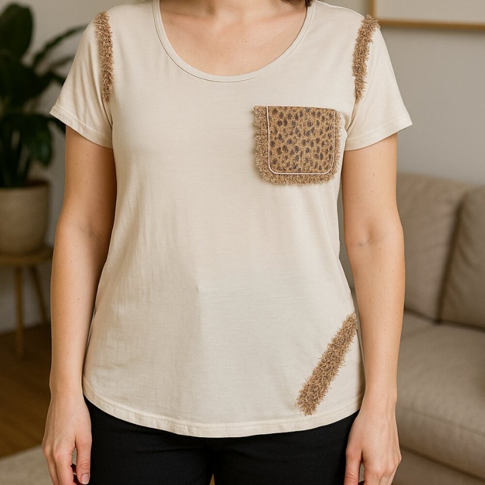 #265 POL CREAM TOP